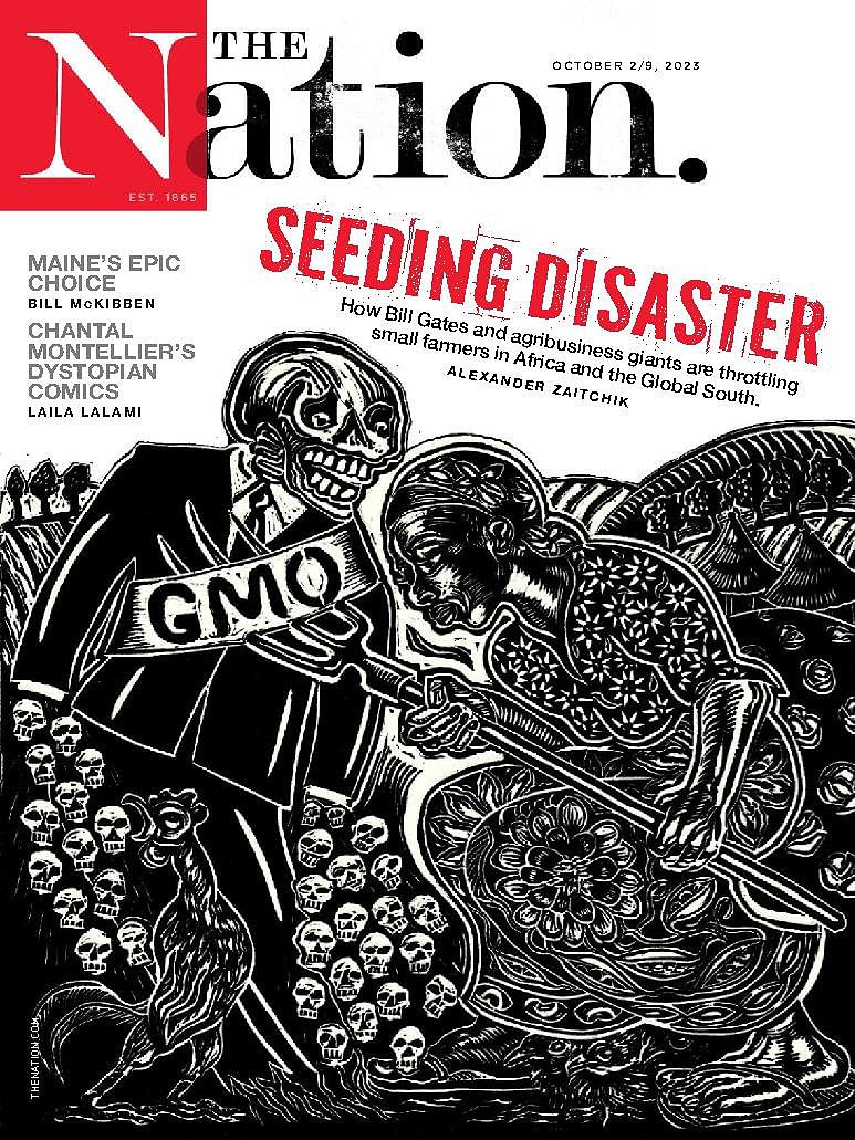A capa de Outubro da The Nation.jpg